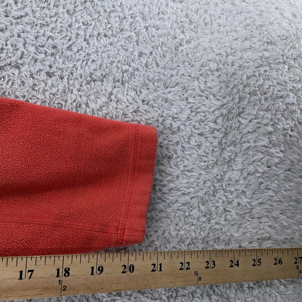 Patagonia Worn Wear Emmilen Jacket Womens Medium Coral Fleece Hiking Full Zip - Picture 7 of 9